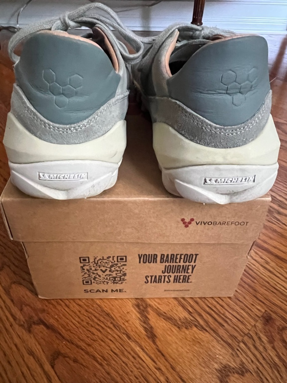 Mens/Unisex VivoBarefoot Novus Khaki Trainers EU 42 - Picture 4 of 10